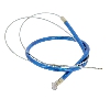 Câbles de frein Avant tuning Bleu (35cm), Pieces pocket quad