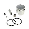 Kit Piston 44 mm (axe de 10 mm) pour kit Chinois + Cage Aiguille, Pieces pocket quad