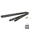 Chaine 70 Maillons RENFORCÉE Gros Pas T8F pour Pocket Quad, Pieces pocket quad
