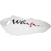Flanc gauche pour scooter Chinois Blanc-Rouge (type2), Pièces scooter chinois