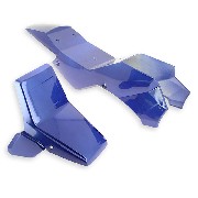 Carénage Bleu pour moto Pocket Supermotard - Type 1