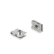 2 écrous rapides pour carénage M6 pour quad Shineray 250 ST6A