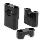 Pontet de direction pour Citycoco (noir)