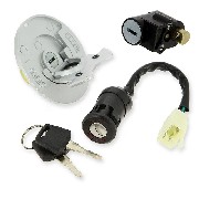 Bouchon de réservoir + Neiman pour Quad Bashan (BS200S-7)