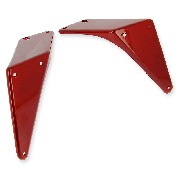 Supports Spoiler arrière pour quad 350F3 rouge
