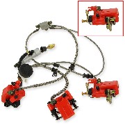 Kit freinage complet pour quad Shineray 250cc ST-9E (type 2)