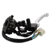 Commodo gauche pour Skyteam Skymini 50-125cc avec lampe LED