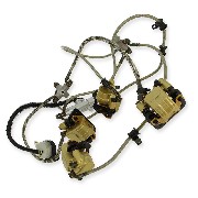 Kit freinage complet pour quad Bashan 250cc (BS250AS-43)