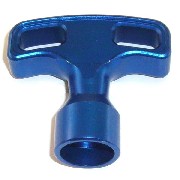 Poignée lanceur de couleur BLEU