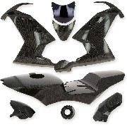 Carénage CARBONE Spéciale Edition pour Pocket Nitro (Noir)