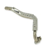 Tube d'échappement chromé Skyteam Skymax 50cc