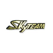 Logo SkyTeam autocollant en plastique pour réservoir Bubbly