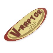 Autocollant pour Skyteam V-Raptor 125cc