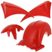 Carenage pour Citycoco Shopper Rouge mat