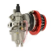 Kit carburateur 12mm pour pocket Cross (rouge)