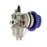 Kit carburateur 12mm pour pocket Dirt Nitro (Bleu)