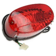 Feu arrière Citycoco Rouge (type3)