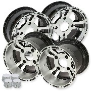 Lot de 4 jantes alu pour Quad Shineray 250 STXE