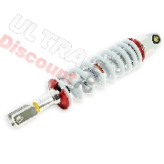 Amortisseur dirt bike 365mm à 380mm modèle 11-Blanc