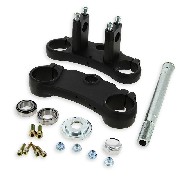 Té de fourche complet 48x51x170 pour dirt bike - NOIR