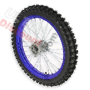 Roue Avant 17'' pour Dirt Bike AGB30 - Bleu