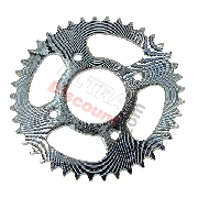 Couronne Renforcée 41 Dents Pas 420 pour Dirt Bike (Type 1)