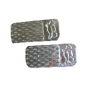 Cales Pieds en aluminium avec type 1 (alu)