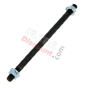 Axe de Roue Avant Ø10mm avec Écrous pour Pocket Bike MTA4 (185 mm)