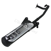Pot d'échappement pour scooter Baotian BT49QT-11