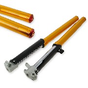 Bras de fourche de Haute Qualité 800mm, axe 15mm - Or