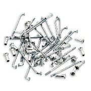 Lot de 32 Rayons 145mm + têtes pour roue de 14'' pour dirt bike