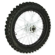 Roue Arrière 18'' Noire pour Dirt Bike (110/90-18)