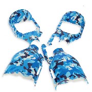 Coque hoverboard 6.5 pouces - Bleu armée