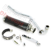 Pot d'échappement carbone Skyteam PBR 125