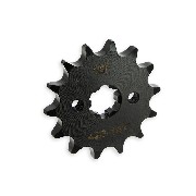 Pignon 14 dents pour PBR 50cc à 125cc (428)