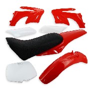 Carénage Rouge pour Pocket Cross (Type 2)