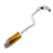 Pot d'échappement pocket bike cross - Type 2