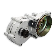 Démultiplicateur chrome double chaine pour pocket bike cross (8mm)