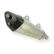 Silencieux d'échappement droit Spy Racing 350cc F3