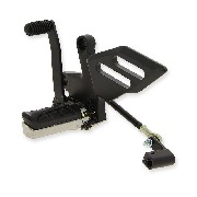 Repose pied avant gauche et levier de vitesse pour Quad Spy Racing 250 F3