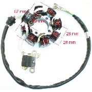 Stator d'allumage pour quad 200 cc