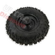 Roue Avant 4.10-6 complète pour mini quad