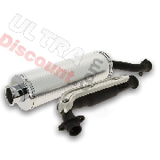 Pot d'Échappement Droit Complet pour Quads Shineray 250ST-9C