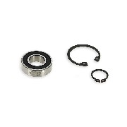 Kit roulement cloche d'embrayage haute qualité 17mm (6003-2RSL) 