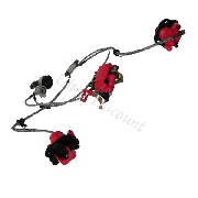 Frein hydraulique complet quad Shineray 300ST-4E (Finition racing)