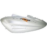 Flanc gauche Scooter Jonway YY50QT-28B Gris-Orange (type 1)