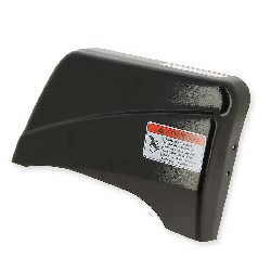 Cache chaine noir pour Go Kart