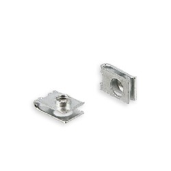 2 écrous rapides pour carénage M6 pour quad Spy Racing 250cc