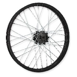 Jante avant 21'' pour Dirt Bike AGB30 - NOIR, Pieces Dirt Bike