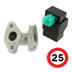 Kit limitation de vitesse 25 Km/h pour Skyteam Monkey 50cc, Pièces Monkey - Gorilla